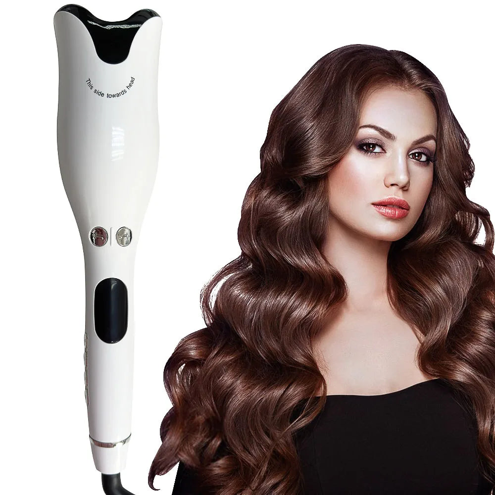 White Rosey Swirly Styler